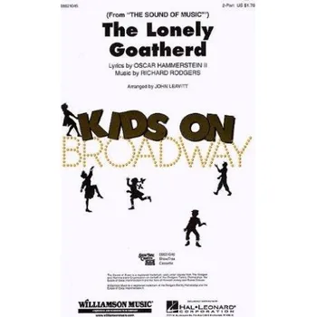 Rodgers And Hammerstein: The Lonely Goatherd (2-Part) (noty pro dvojhlasý sborový zpěv, klavír) - SADA 5 ks