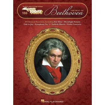 E-Z Play Today 166: The Best of Beethoven (noty, melodická linka, akordy)
