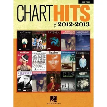 Chart Hits Of 2012-2013 (noty na snadný sólo klavír)