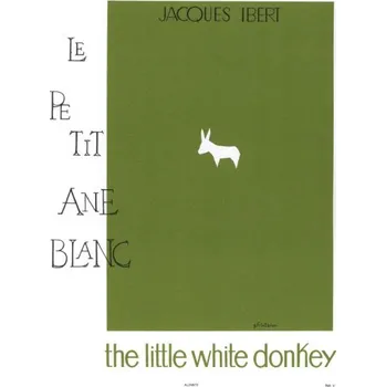 Jacques Ibert: The little white Donkey (noty na klavír)
