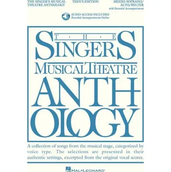 Singer's Musical Theatre Anthology - Teen's Edition (noty na klavír, zpěv mezzosoprán / alt, akordy) (+audio)