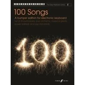 Easy Keyboard Library: 100 Songs - A Bumper Edition For Electronic Keyboard (noty na keyboard)