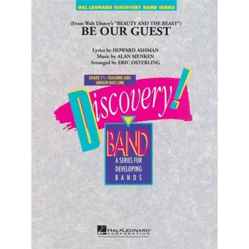 Be Our Guest from Beauty and the Beast (snadné noty pro koncertní orchestr, party, partitura)