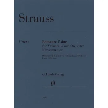 Richard Strauss: Romance in F major (noty na violoncello, klavír)