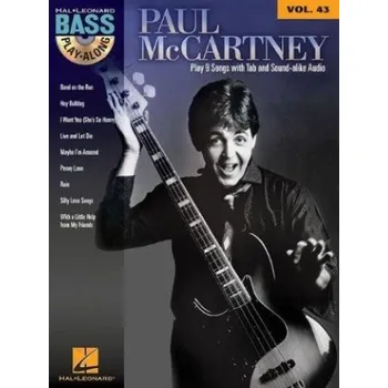 Bass Play-Along 43: Paul McCartney (noty, tabulatury na baskytaru) (+audio)