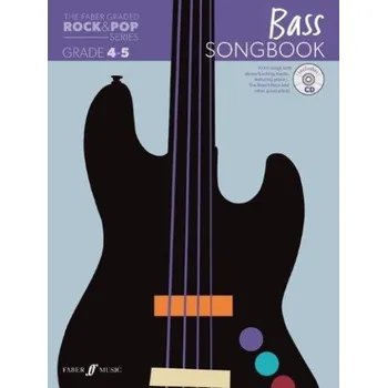 The Faber Graded Rock & Pop Series: Bass Songbook - Grades 4-5 (noty, tabulatury na baskytaru) (+audio)