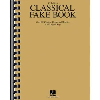 Classical Fake Book for C-Instruments (noty, melodická linka, akordy)