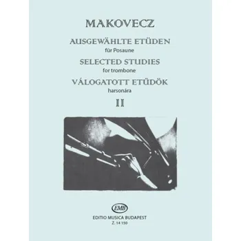 Pal Makovecz: Selected Studies For Trombone II (noty na pozoun)