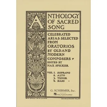 Anthology of Sacred Song 4 (noty na zpěv, bas, klavír)