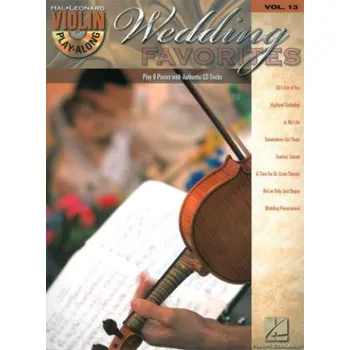 Violin Play-Along 13: Wedding Favourites (noty, housle) (+audio)
