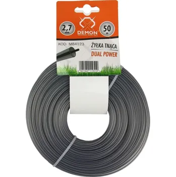 Zahradní technika Struna zesílená, kulatý profil, 50m, 2,7mm DEMON