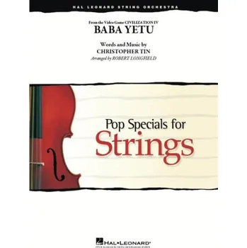 Baba Yetu from the video game Civilization IV (noty pro smyčcový orchestr, party, partitura)
