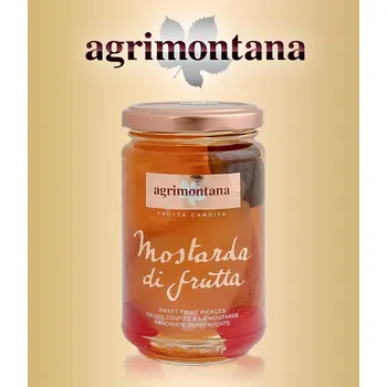 Sušené ovoce Mostarda di frutta Agrimontana (ovocný mix) 390 g/sklo