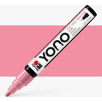 YONO Marker 1,5-3 mm 033 Rose pink AKRYLOVÝ