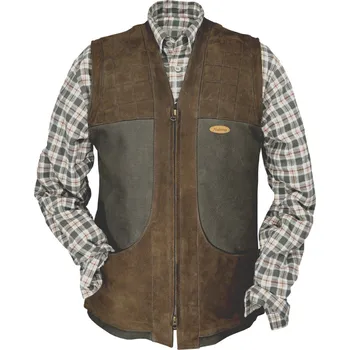 Kožená vesta HUBERTUS 48