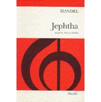 Handel: Jephtha (noty na sborový zpěv SATB, klavír)