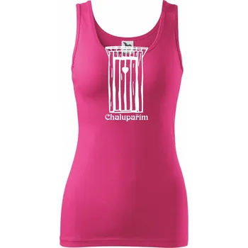 Dámské tričko Kadibudka - Chalupařím - Dámské tílko - 2XL ( Purpurová )