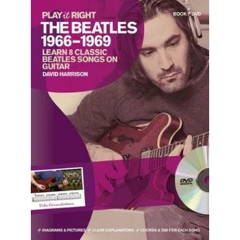 David Harrison: Play It Right - The Beatles 1966-1969 (noty, tabulatury na kytaru) (+DVD)
