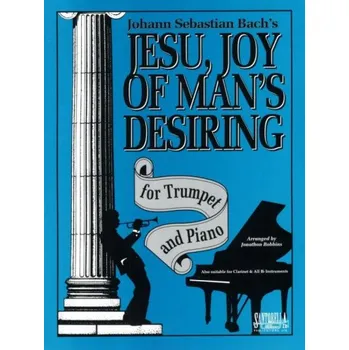 Johann Sebastian Bach: Jesu, Joy Of Man's Desiring (noty na trubku, klavír)