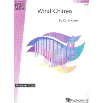 Carol Klose: Wind Chimes (noty na klavír)