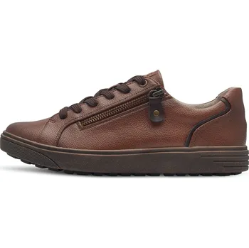 Dámské polobotky JANA SHOES NĚMECKO Boty Jana 662 hnědé dámské celoroční polobotky Velikost: 38