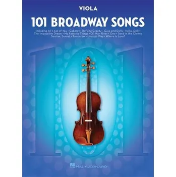 101 Broadway Songs: Viola (noty na violu)