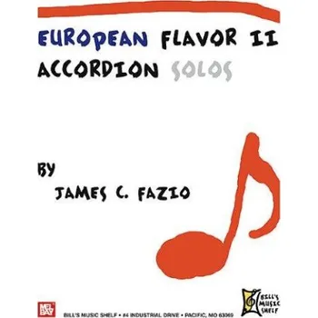 European Flavor II (Accordion Solos) (noty na akordeon)