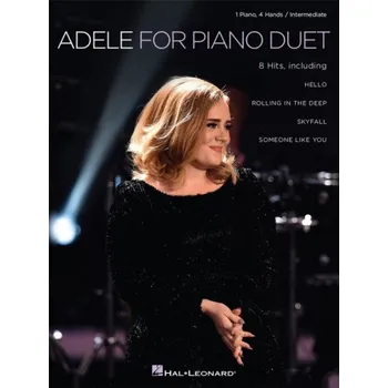 Adele For Piano Duet (noty na čtyřruční klavír)