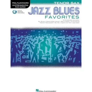 Jazz Blues Favorites - Tenor Saxophone (noty na tenorsaxofon) (+audio)