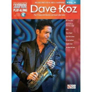 Saxophone Play-Along: Dave Koz (noty na saxofon) (+audio)