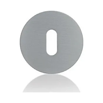 Dveřní kování M&T Magnetické spodní rozety kulaté, SNi matný nikl broušeno, dozické
