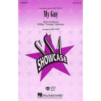 Mary Wells: My Guy (SSA) (noty na sborový zpěv) - SADA 5 ks
