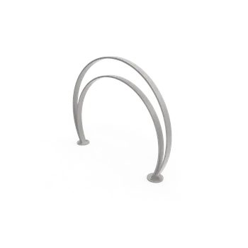 Venkovní odpadkový koš Benito kovový stojan na kola Omega