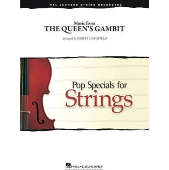 Music from The Queen's Gambit (noty pro smyčcový orchestr, party, partitura)