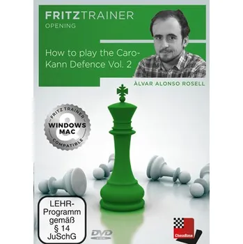 Šachy ChessBase How to play the Caro-Kann Defence Vol. 2, Alvar Alonso Rosell - verze ke stažení (anglicky)