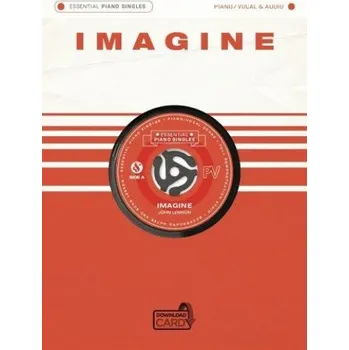 Essential Piano Singles: John Lennon - Imagine (noty na klavír, zpěv, akordy na kytaru) (+audio)