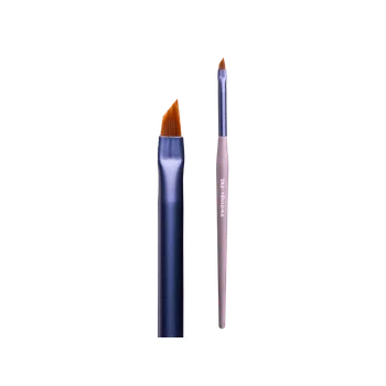 Kosmetický štětec ZOLA x Romashka štětec 01 na řasy a obočí plochý šikmý