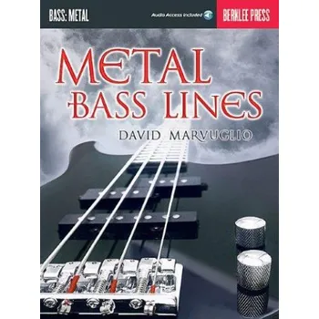 David Marvuglio: Metal Bass Lines (Berklee Guide) (noty, tabulatury na baskytaru) (+audio)
