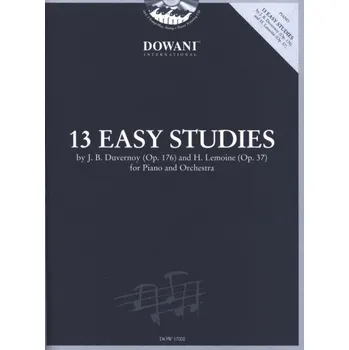 Duvernoy, Lemoine: 13 Easy Studies for Piano and Orchestra (noty na klavír) (+audio)