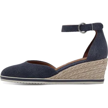 Dámská obuv Tamaris 1-22319-44-800 Dámské sandály na klínku modré 40