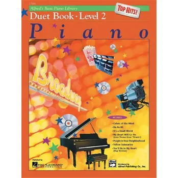 Alfred's Basic Piano Library Top Hits Duet 2 (noty na klavír)