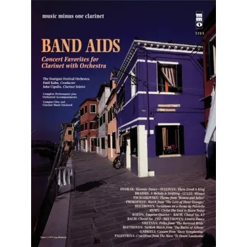 Band Aids - Concert Favorites (noty na klarinet) (+audio)