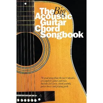 The Big Acoustic Guitar Chord Songbook (akordy, texty, kytara)
