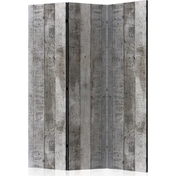 Paraván Paraván - Betonové dřevo Velikost: 135x172 cm, Provedení: Jednostranný