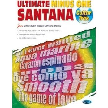 Carlos Santana: Ultimate Minus One (noty, tabulatury na kytaru) (+audio)