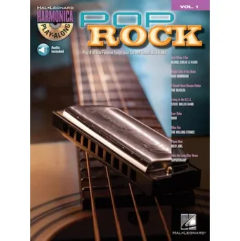 Harmonica Play-Along 1: Pop Rock (noty na harmoniku) (+audio)