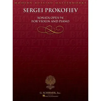 Sergej Prokofjev: Sonata, Op. 94 (noty na housle, klavír)