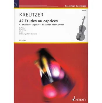Rodolphe Kreutzer: 42 etud a capriccií
