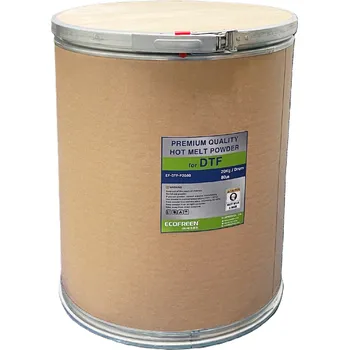 Průmyslové lepidlo ECOFREEN CO., LTD. Práškové lepidlo pro technologii tisku DTF transparentní (Ecofreen), 20kg