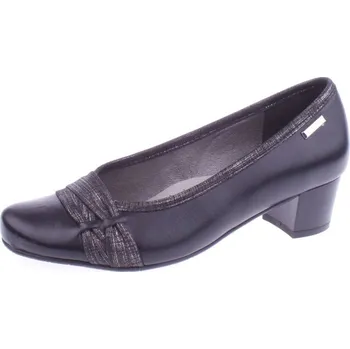 Dámské lodičky OBUV JANA ČR Boty JANA 2819 černé dámské kožené lodičky Velikost: 41